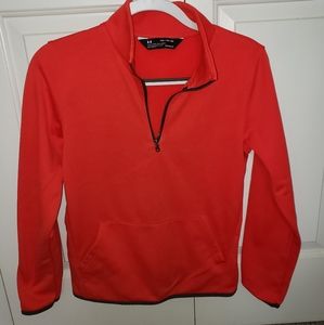 Boys Under Armour Cold Gear 1/4 Zip Size YXL